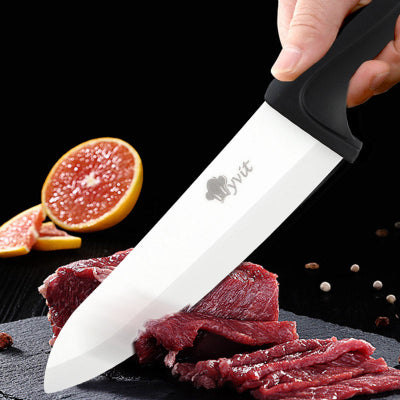Couteau de cuisine en céramique ultra-tranchant parfait spéciale viande