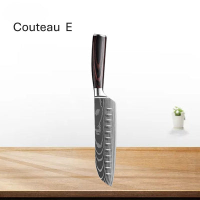 Le couteau japonais, un allié pour chefs exigeants en cuisine