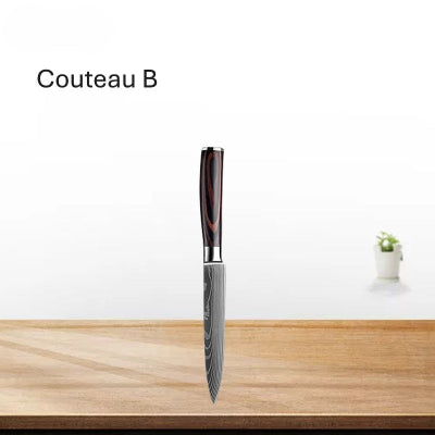 Précision et confort avec un couteau japonais