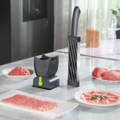 Trancheuse à viande professionnelle pour fondues et sushis