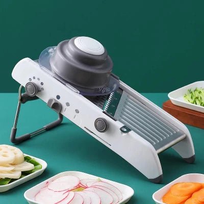 Mandoline-Coupe légumes robuste ultra secrétaire pour les mains 