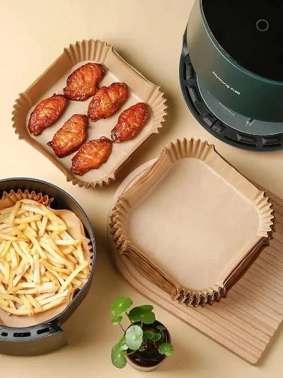 Papier cuisson – airfryer pour poulet et légumes 